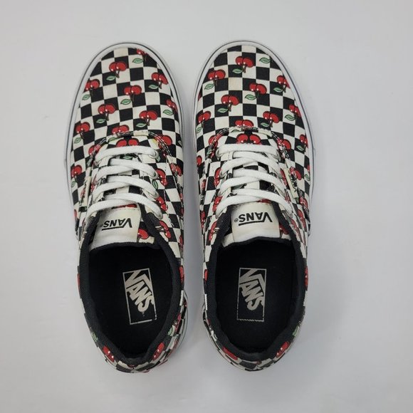 Vans Kids Cherry Checkered Sneakers - Picture 5 of 8